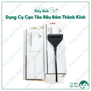 Dao Cạo Rêu Hồ Cá Cây Cạo Rêu Loại Bỏ Tảo Rêu Bám Thành Kính Hồ Cá | 8m2