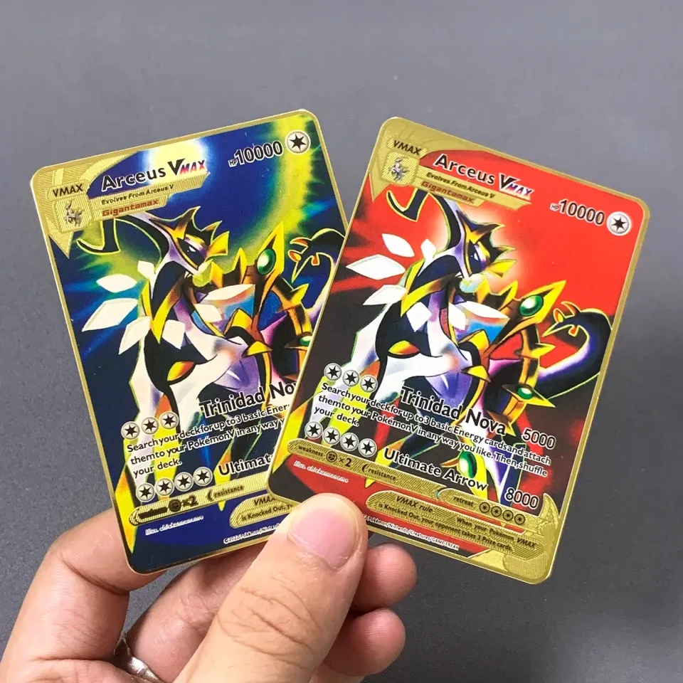 arceus v star pokemon card value Arceus V Pokémon Brilliant Stars Metal Card #122/172 – Piece Of The Game main image 0