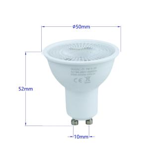 Tri-Color RGB Dimmable GU10 LED Downlight Bulb 25W 3000K-6500K Daylight to Warm White with Switch Control