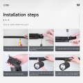 CHENBEN Led Track Light Aluminum Spot Lights Ceiling Spotlight 12W 20W 30W 40W COB Track Lamp Rail LED Pendant Light for Home Kitchen Shop Living Room Fixture. 