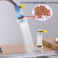 【SSRN】 Rotating Retractable Faucet Filter Splash-Proof Kitchen Water Filter Water Save #HL0173#. 