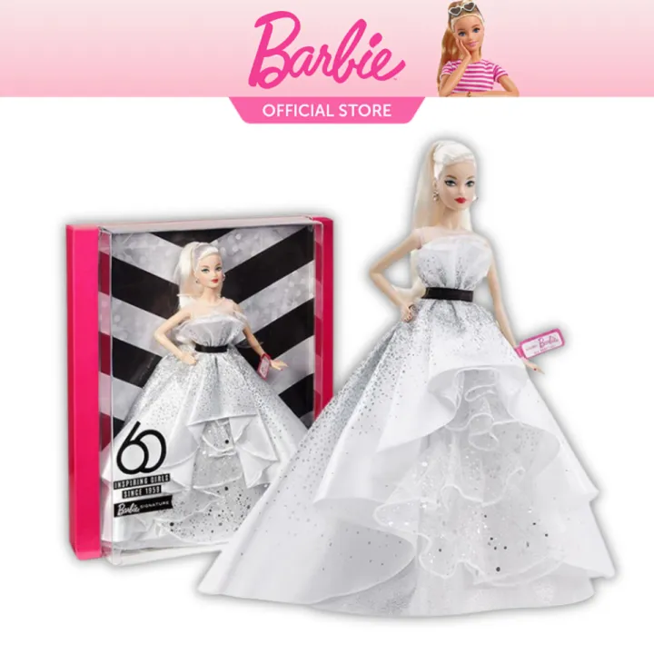 Barbie 60th Anniversary Doll Barbie Doll Birthday Decoration Millennium Princess Barbie Doll Lazada Lazada PH