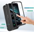 Asuwish Phone Case for LG G8 ThinQ Cell Cover Hybrid Rugged Shockproof Hard Drop Proof Full Body Slim Heavy Duty Mobile Accessories LGG8 Thin Q G 8 LG8 G8thinq LGG8thinq 8G Women Men Blue. 