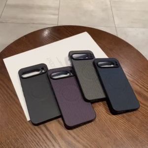 For Samsung Galaxy A73 A53 A33 A13 5G 4G Carbon Fiber Leather Case Shockproof camera Back Hard Cover