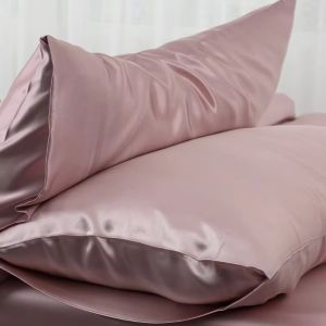 PLLEWY Smooth Cooling Satin Pillowcase Moisture-Wicking Easy-Care Silk Pillow Case Natural Soft Breathable Satin Pillow Cases For Sleeping
