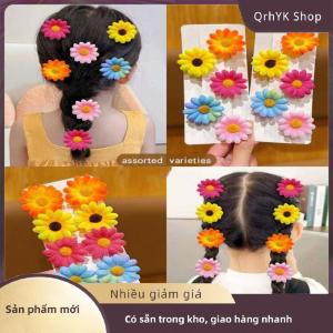 Hàng có sẵn✨ 10Pcs Ngọt Ngào Hoa Kẹp Tóc Đầy Màu Sắc Hướng Dương Bên Bangs Clip Thích Hợp Cho Sử Dụng Hàng Ngày Như Tóc Phụ Kiện Quà Tặng