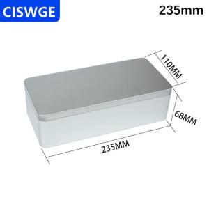 [COD] CISWGE AUTOPARTS Mini tinplate xà phòng Hộp kẹp tóc kim loại hình chữ nhật sắt hộp nhỏ vuông lưu trữ đồ trang sức Nail Beauty kẹo đồng xu trường hợp