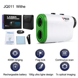 PGM Rechargeable 400 600 Yard Golf Range Finder with Distance Height Angle Speed Measurement Slope Compensation Design
