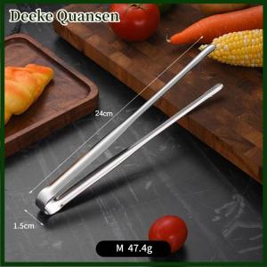 Deeke Barbecue Clip Grill Tongs 304 Stainless Steel Meat Food Clip Cooking Utensils BBQ Baking Kitchen Accessories Camping Supplies
