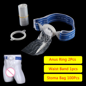 Disposable Colostomy Bags Kit Adjustable Ostomy Belt Drainable Urostomy Care Bag