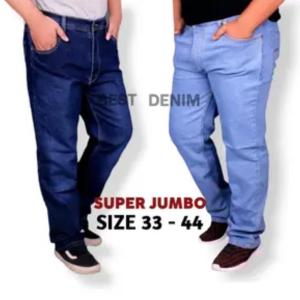 Celana Jeans Pria Panjang SUPER JUMBO Slimfit Skinny Pensil