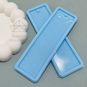 Cetakan Resin Pembatas Buku Hologram Batas Bacaan Membaca Bentuk Persegi Panjang Bahan Silikon Karet Silicone Elastis Lentur Silicon Anti lengket
