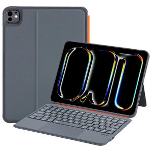 Bluetooth Magnetic Keyboard Case for IPad 7 8 9th 10.2 11th A16 Air 3 10.5 Air 13 11 2024 Detachable Keyboards Cover with Touchpad