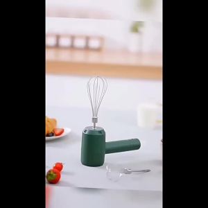 AE Electric Egg BeaterWhisk Wireless Household Baking Cake Cream Egg White Mixer Handheld Egg Beater