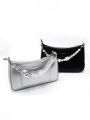 BLOOMORA Tas Selempang Wanita Jean Bag Woman Curved Sling Bag BM068009. 