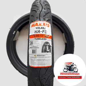 Ban Luar Maxxis 70/90-17 Volans MA-FD Tubeless Bonus Pentil Tubeless