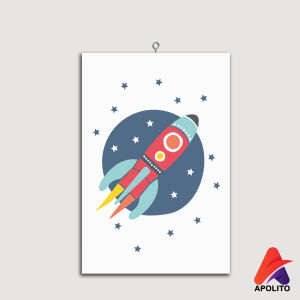 HIASAN DINDING ASTRONOT LUCU (20X30 CM ) WALL DECOR HIASAN DINDING ASTRONOT LUCU