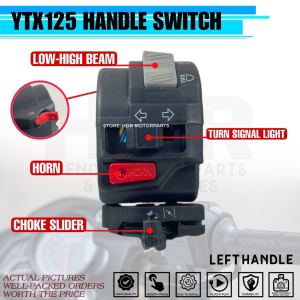 HDR LEFT & RIGHT HANDLE SWITCH FOR YAMAHA YTX125 / YTX 125 MOTORCYCLE PARTS & ACCESSORIES