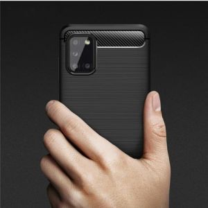 OPPO A92 OPPO A52 OPPO A1K OPPO A95 Case softcase ipaky karbon casing motif karbon black silikon karet soft