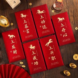 Red Pouch Easy to Use and Practical Portable Red Envelope Paper Easy to Store and Carry Production Level