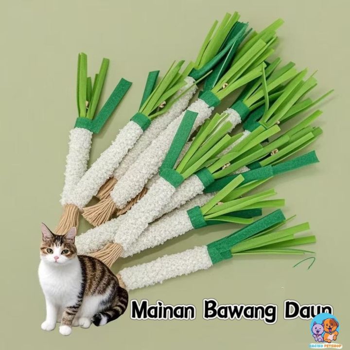 Mainan kucing Catnip Stik Alami Suguhan Kucing Hewan Peliharaan