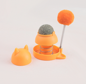 PS-1530 ของเล่นสุดคิวท์ 2in1 ลูกบอลแคทนิปธรรมชาติ 🌿 กระตุ้นความสนใจ ผ่อนคลาย ให้น้องแมวสนุกสนาน 😻