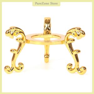 [PureZone] ทองชุบแสดงอัญมณีไข่สนับสนุนฐานคริสตัล Ball Stand Holder เครื่องประดับ