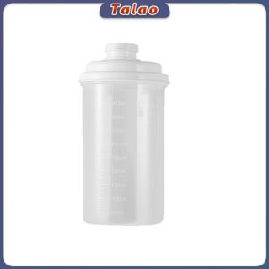 Talao 450ml Transparent Airtight Food Canister Multi-Purpose Sealed Storage Jar Portable Drink Cup 1Pc