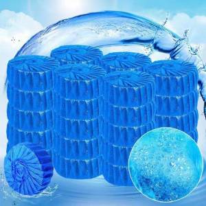 Automatic Blue Bubble Toilet Cleaner Flush Toilet Cleaner Automatic Tank Bowl Bathroom System Toilet Cleaner Bubble Deodorant Toilet Deodorant Block Bathroom Deodorant Cleaner 1 PCS