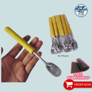 PROMO HARGA SODET KUE / SUTIL MINI / SPATULA MINI / SUSUK MINI KAYU STAINLESS