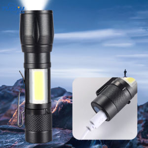 [HCM] 617 A Đèn Pin Lực Lượng Đặc Biệt Sạc Dự Phòng USB Đèn Sân Khấu Sáng Đa Năng Siêu Sáng Mini Gia Dụng Bền Bỉ Cozy520