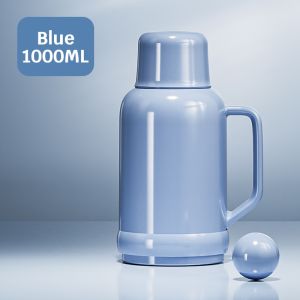 【Tahan Panas Dan Dingin Hingga 48 Jam】GIANXI Thermo Water Jug 1L & 1.6L Tahan Panas/Plastik Food Grade + Lapisan Kaca Anti Bocor Termos Teko Eskan