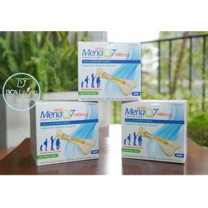 Tăng chiều cao và bổ sung canxi cho mọi lứa tuổi Midu MenaQ7 180 bcalivinghcm Phát triển chiều cao cho trẻ em và giúp xương chắc dài dẻo từ trong bụng mẹ
