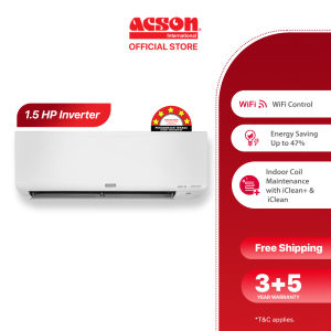Acson REINO+ Inverter Air Conditioner 1.5HP R32 A3WMY15BF