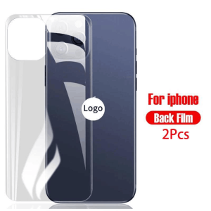 9D Back Silicone Hydrogel Film For iPhone 14 13 12 11 Pro Max Mini Plus Soft TPU Screen Protector Film