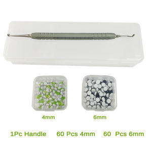 Dental Composite Light Cure Resin Holder Foam Pads L/S Resin Molding