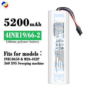 Dimi for 360 Sweeper 4inr19/66-2 Battery Inr18650 M26-4 S2P 360 X95 Cell