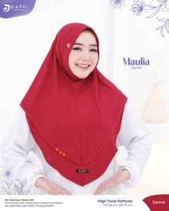 MAULIA Daffi Hijab Jilbab Instan Ped Jersey Terbaru Simple Jilbab Terlaris Terbaru 2024