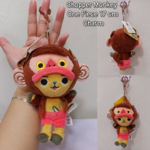 -`♡´- Luffy Tony Chopper One Piece Bag Charm Stuff Toy