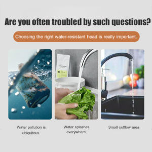 360° Swivel Filter Faucet Tap with Universal Rotation - Kitchen Water Purifier