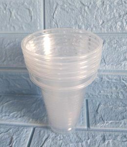 Pinoy (Magnolia) Biodegradable Disposable Clear Plastic Cups 16 oz (Height:4.5 inches Opening 4 inches) Available Quantity: (6 pcs/set) (12 pcs/set)( 24 pcs/set)