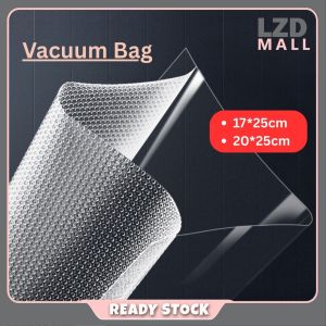 Vacuum Bag Embossed Packaging Bag Vacuum Sealer Machine Food Vacuum Bag For Food Beg Meterai Vakum Food Storage Bag