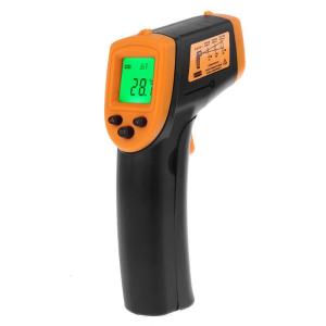 Non Contact Pyrometer Practical HW600 High Thermometer IR Laser-Point Temperature Meter -50~600℃ / -58~1122℉