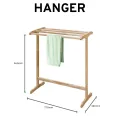 TOWEL HANGER / WOODEN TOWEL RACK / TOWEL STAND / TOWEL RACK / SOLID WOOD TOWEL RACK. 