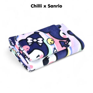 "ของแท้ 100%" Sanrio Towel ผ้าเช็ดตัว ผ้าขนหนู ลิขสิทธิ์ Kuromi KU-2504ขนาด 16x32 นิ้ว