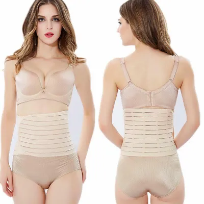Maternity Post Partum Pregnancy Surgery Recovery Belly Binder Supporting Belt Slimming Girdle Double Binding Support