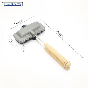 JustLiving Sandwich Maker Hot Dog Toaster Double-Sided Sandwich Baking Pan Double Sided Frying Pan Grilled Cheese Maker Nonstick Sandwich Maker Flip Grill Pan for Breakfast Pancakes/ Toast/ Omelets