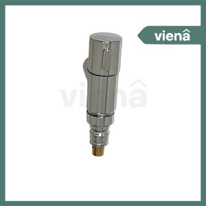 [ VIENA ] Kran Air Mesin Cuci Keran Tembok Taman Otomatis Hitam Kuningan Dan Stainless A-12928C