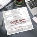 50 Pcs Client Copy Tax Return Envelope 13 x 9.8 Inch Tax Return Envelopes for Tax Preparers Paper Security Envelopes for Customers Office School Business Legal Document Supplies. 