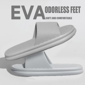 Home slippers home bathing outdoor clothing anti slip and wear-resistant EVA integrated womens sandals couple slippers